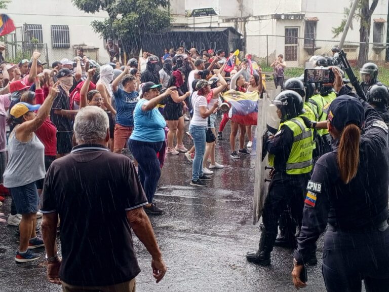 Manifestaciones en barrios de Venezuela